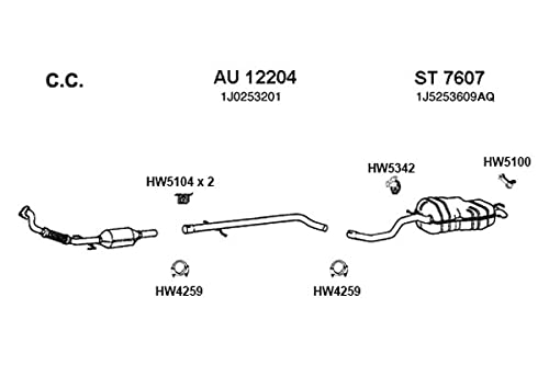 HW5104 Ansa - Exhaust Hanger