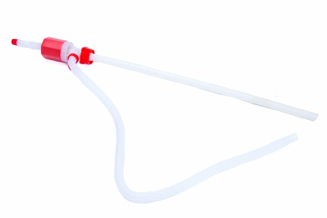 Siphon Pump Plastic, 54 Gal.