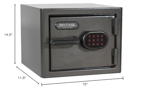 Diamond Series Sanctuary .75 Cubic Feet Home and Office Safe