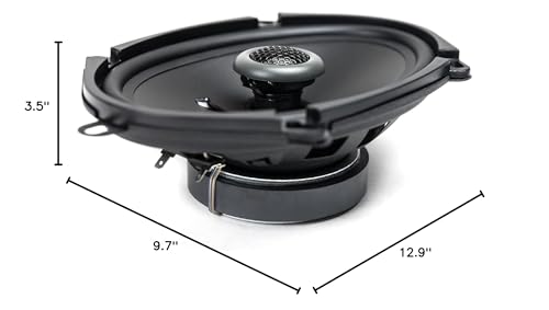 MB Quart Formula Maxxsonics 5x7/6x8 Inch 2 Way Coaxial Car Audio Speakers
