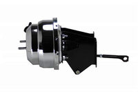 8 Inch LEED BRAKES Dual Power Booster With Bracket (Chrome)