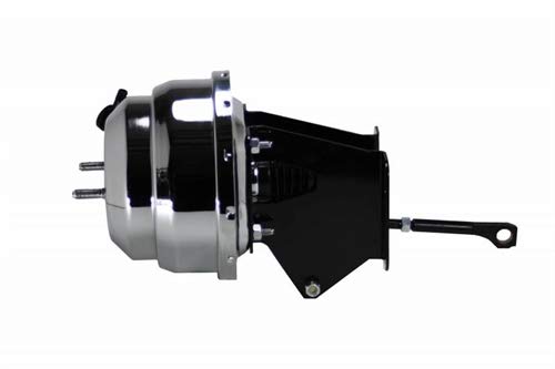 8 Inch LEED BRAKES Dual Power Booster With Bracket (Chrome)