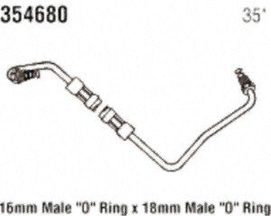 Power Steering Gates 354680 Line Hose Assembly Pressure