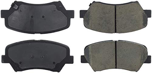 Front StopTech 308.15430 Brake Pads with Shims and Hardware Street