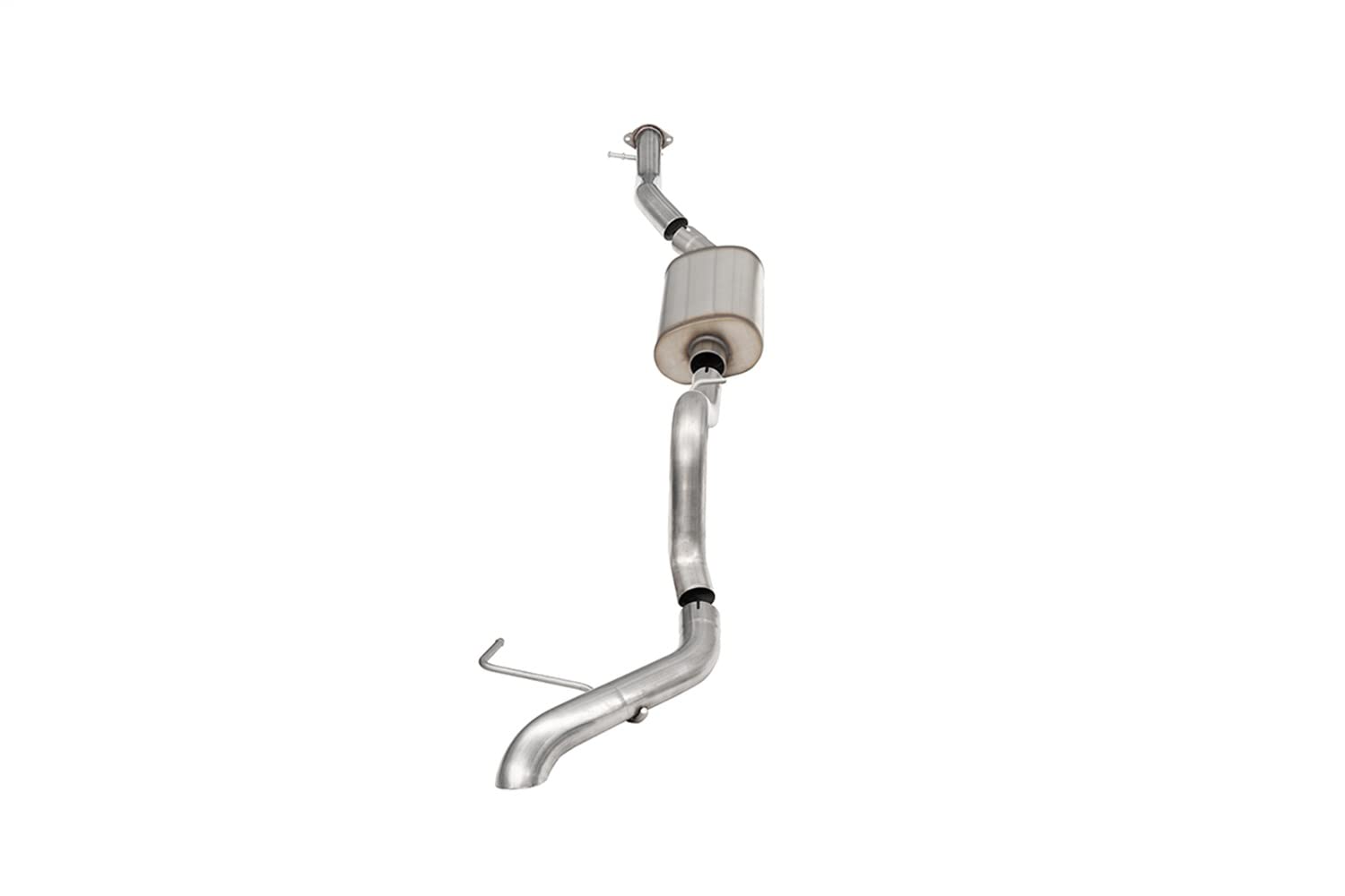 Corsa - 2.75in Cat-Back Single Side Exhaust w/Turndown Exhaust Tip 21-22 Ford Bronco 2.3L 4-Door (21205)