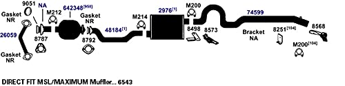 Tailpipe AP Exhaust Products Bracket 8251