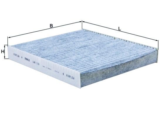 Cabin Air Filter MAHLE LAK 119