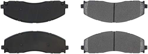 Front StopTech 308.16800 Brake Pads with Shims; Street