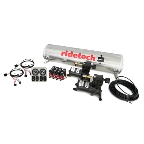 Compressor System RideTech 30154100, 4-Way Electric Solenoid