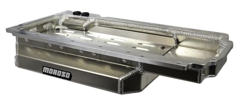 Moroso Aluminum Dry Sump Oil Pan 20618, Fits GM Gen V LT Engines, 4#12 Pick ups