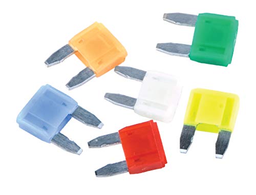 30-Piece Mini Fuse Assortment Performance Tool W5371 With Wide Range of Amp Ratings (5A, 10A, 15A, 20A, 25A, and 30A)