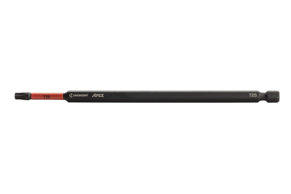 Crescent T25 Apex 6" Torx™ VORTEX™ Impact Power Bit - CAVB6T25