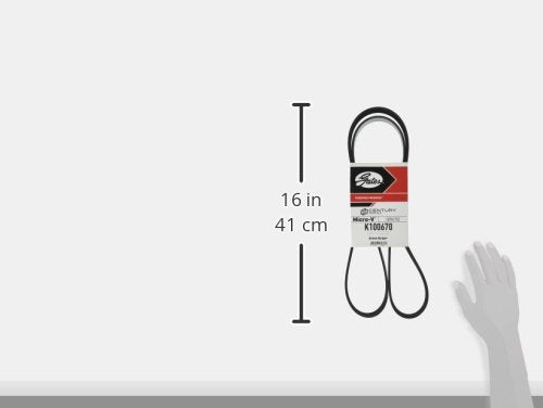 Micro-V Gates K100670 Serpentine Drive Belt