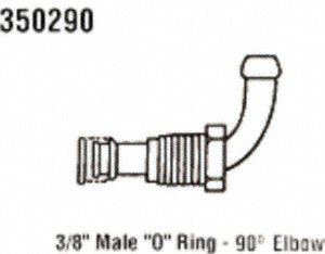 Power Steering Hose End Fitting Gates 350290