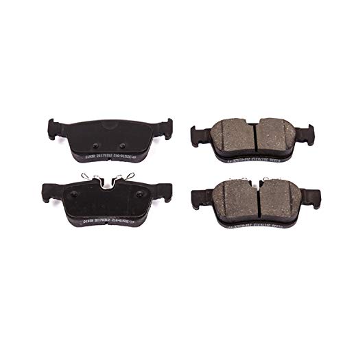 Power Stop Z16 Evolution 16-1938 Rear Ceramic Brake Pads For Volvo S60, Volvo S90, Volvo V60, Volvo V60 Cross Country, Volvo V90, Volvo V90 Cross Country, Volvo XC60 [Model Specific]