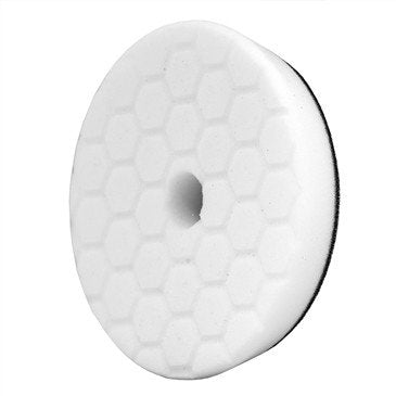 Chemical Guys Hex-Logic BUFX114HEX6 Quantum Light-Medium Polishing Pad, White (6.5 Inch Pad Made for 6 Inch Backing Plates)