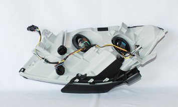 Right TYC Headlight Assembly Compatible with 2008-2012 Chevrolet Malibu