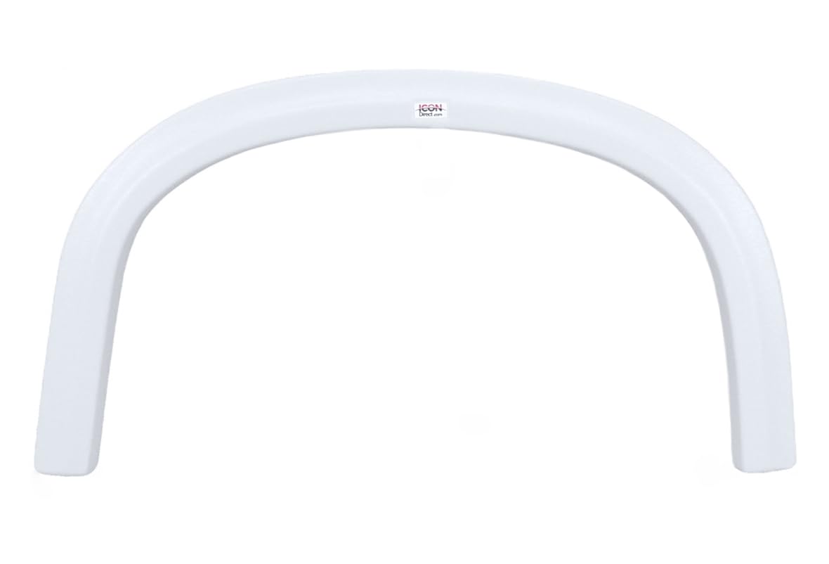 Single Axle Fender Skirt ICON 12038 FS2038 for Four Winds - Polar White