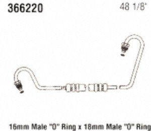 Power Steering Gates 366220 Hose Assembly Pressure Line