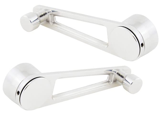 BWH87PL Brothers Trucks Billet Window Handles - Polished - Pair