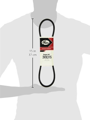 3VX315 Gates Super HC Molded Notch Belt
