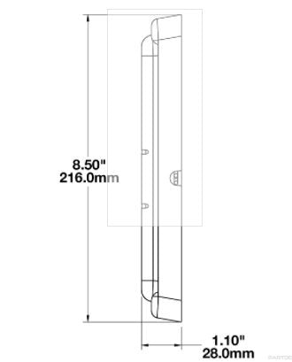 Dome Lamp LED,Hazed Lens,12/24V