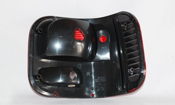 Left TYC Tail Light Assembly Compatible with 1997-2003 Dodge VAN