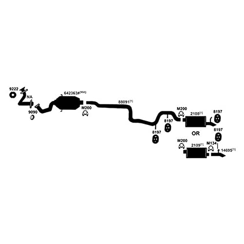 Muffler AP Exhaust 7330