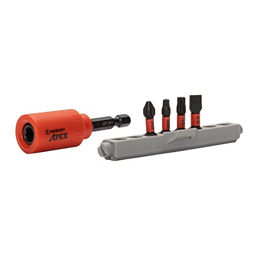 Apex Crescent 1/4-in x 1-in Phillips Impact Driver Bit Set #CAUGBQ2DR-4
