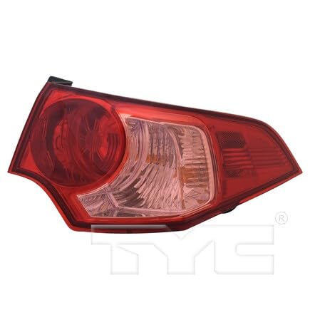 Right TYC Tail Light Assembly Compatible with 2011-2014 Acura TSX