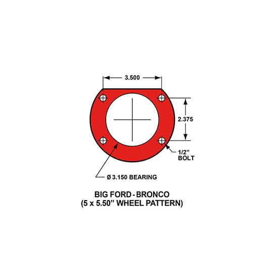 P/S DPL Park Brake Kit, Red