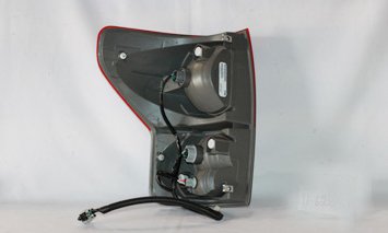 Right TYC Tail Light Assembly Compatible with 2007-2009 Toyota Tundra
