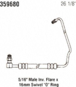 Power Steering Gates 359680 Hose Assembly Pressure Line