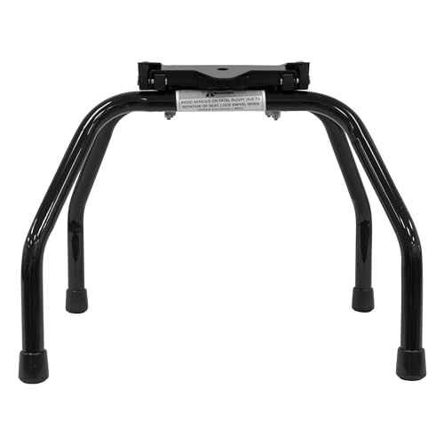 8WD1174 Wise Portable Seat Stand with Quick Release Bracket 8WD17, Black Powder Coat Finish