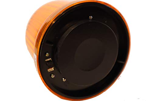 Magnetic Led Battery Operated Strobe Light - Multiple Colors Available (Amber)