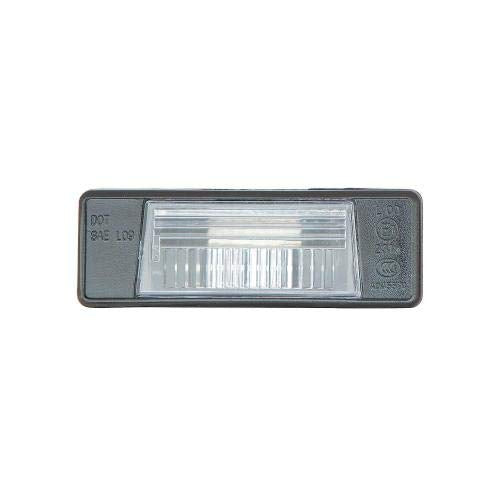 Go-Parts - License Light Assembly for 2011-2021 Nissan Qashqai - Left or Right (Driver or Passenger) (CAPA Certified) Sedan Replacement NI2870105C NI2870105C 2012 2013 2014 2015 2016 2017 2018