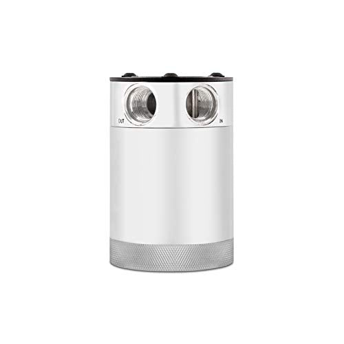 Mishimoto Compact Baffled Oil Catch Can, 2-Port, Polished MMBCC-CBTWO-P