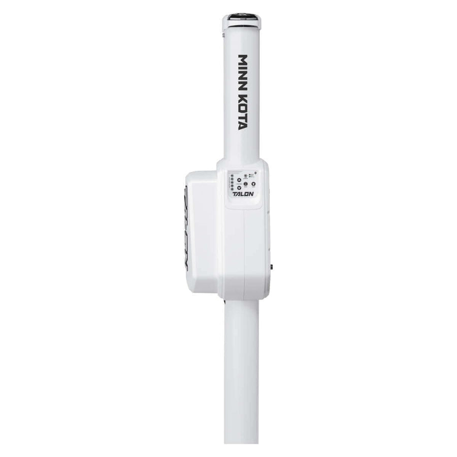 Minn Kota Shallow Water Anchor Talon for Fishing Boats – 10 Ft., White/White