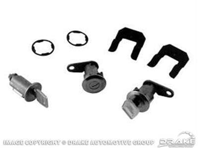 C9AZ-6222050-A Scott Drake Door & Ignition Lock Set