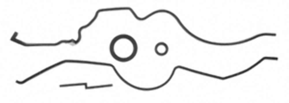 Engine Timing Cover Gasket Set MAHLE Original JV1067