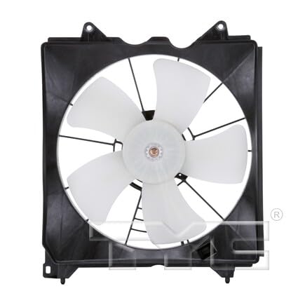 Cooling Fan Assembly TYC 601130 Compatible with 2008-2012 Honda Accord, Black