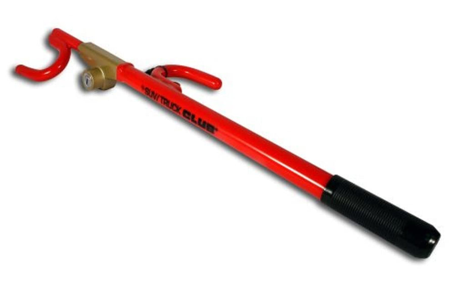 The Club Truck/SUV 2100 Club Steering Wheel Lock, Red