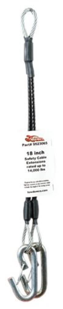 9523065 DEMCO Dethmers Manufacturing Company 18" Safety Cable Extensions, (Set of 2)