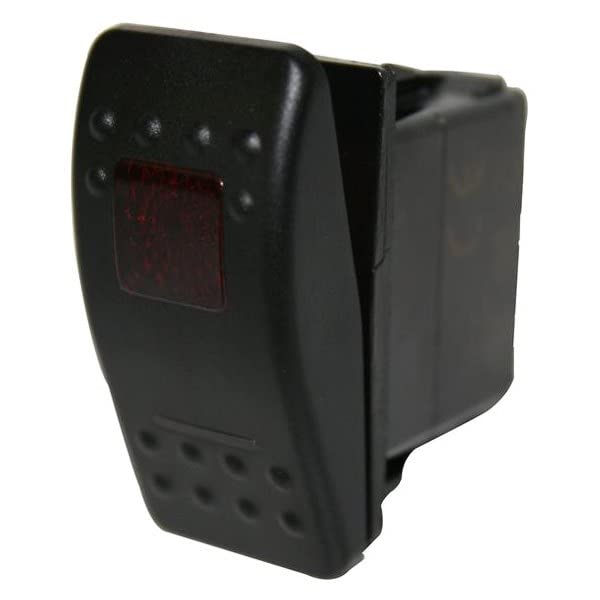 Rocker Switch Bulldog Winch 20256- On/Off 5 Pin Red