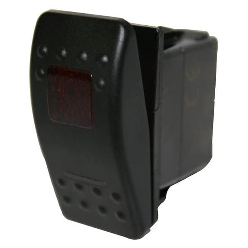 Rocker Switch Bulldog Winch 20256- On/Off 5 Pin Red