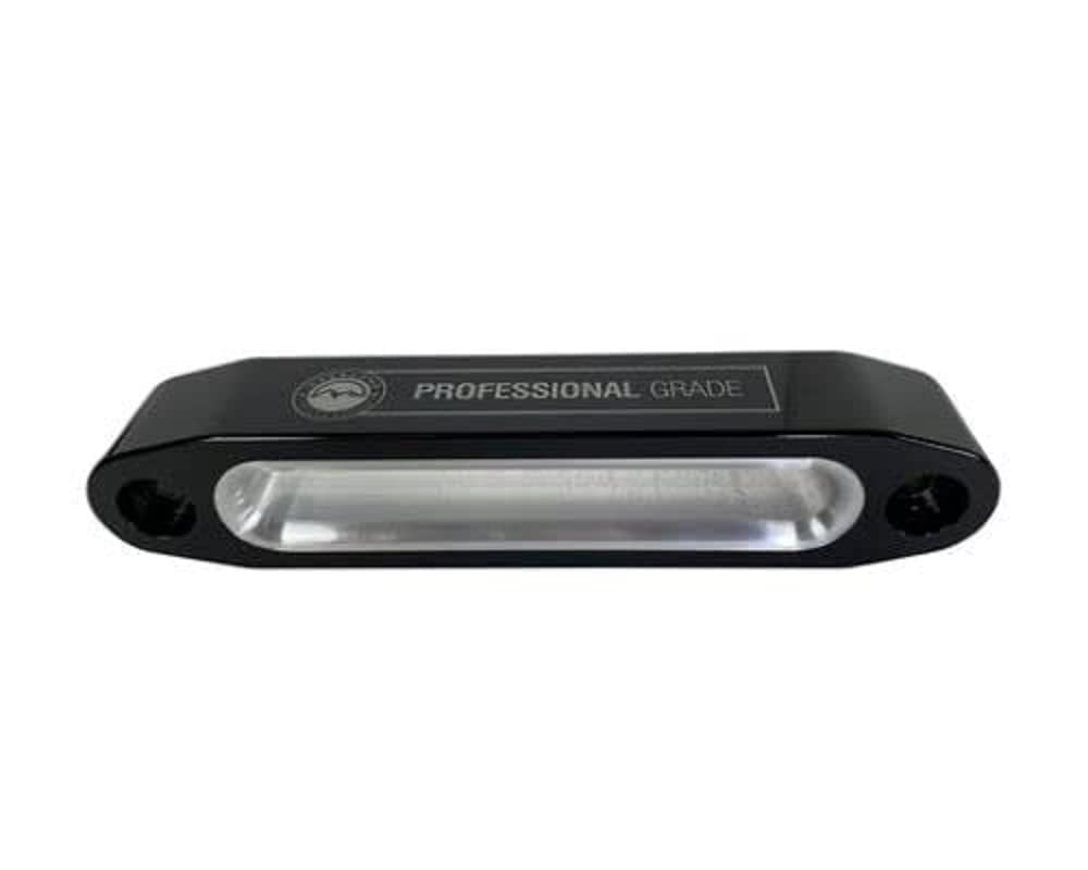 Recovery Winch Fairlead System Overland Vehicle Systems 19019910: Professional Grade Hawse Fairlead, Black