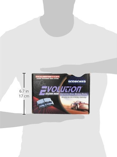 Power Stop Z16 Evolution 16-614 Front Ceramic Brake Pads For Buick Commercial Chassis 1992-1996, Chevrolet Caprice 1991-1993, Chevrolet Impala 1994-1996 [Model Specific]