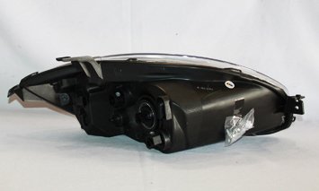 Left TYC Headlight Assembly Compatible with 2006-2006 Mitsubishi Eclipse