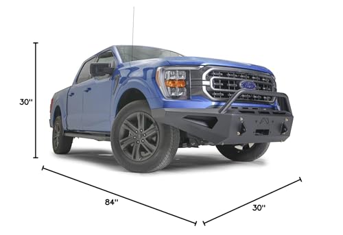 2021 F150 Fab Fours RED Steel FBMP