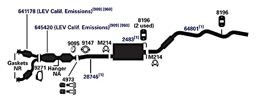Exhaust Pipe AP Exhaust Products 28746